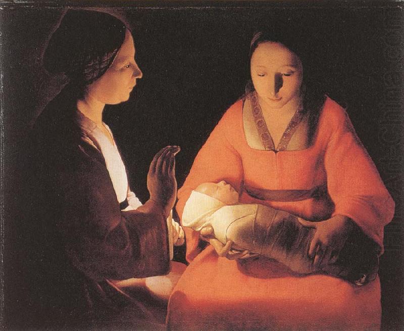 The New-born, LA TOUR, Georges de